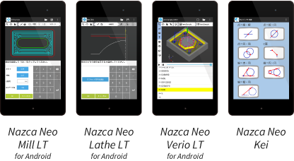 Nazca Neo Lathe LT for Android etc.